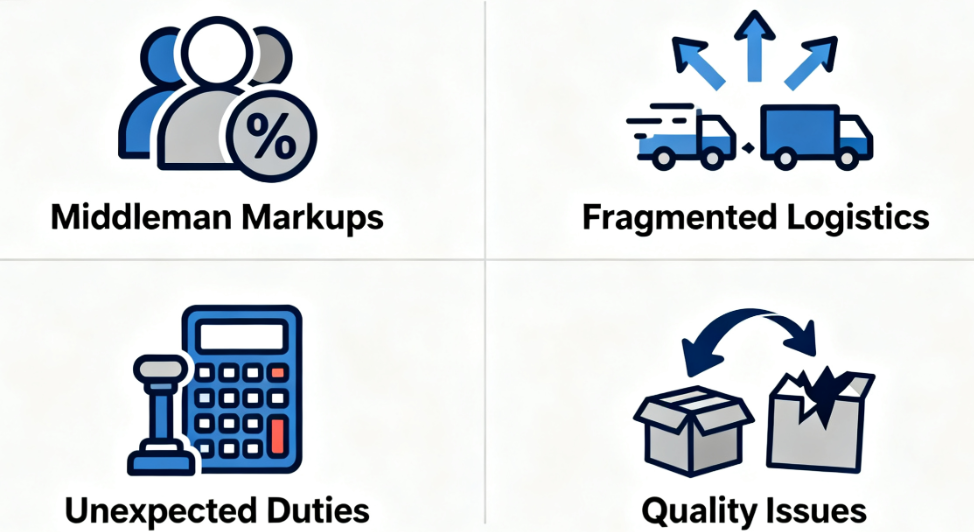 China Sourcing Costs
KongfuMall
Consolidated Shipping