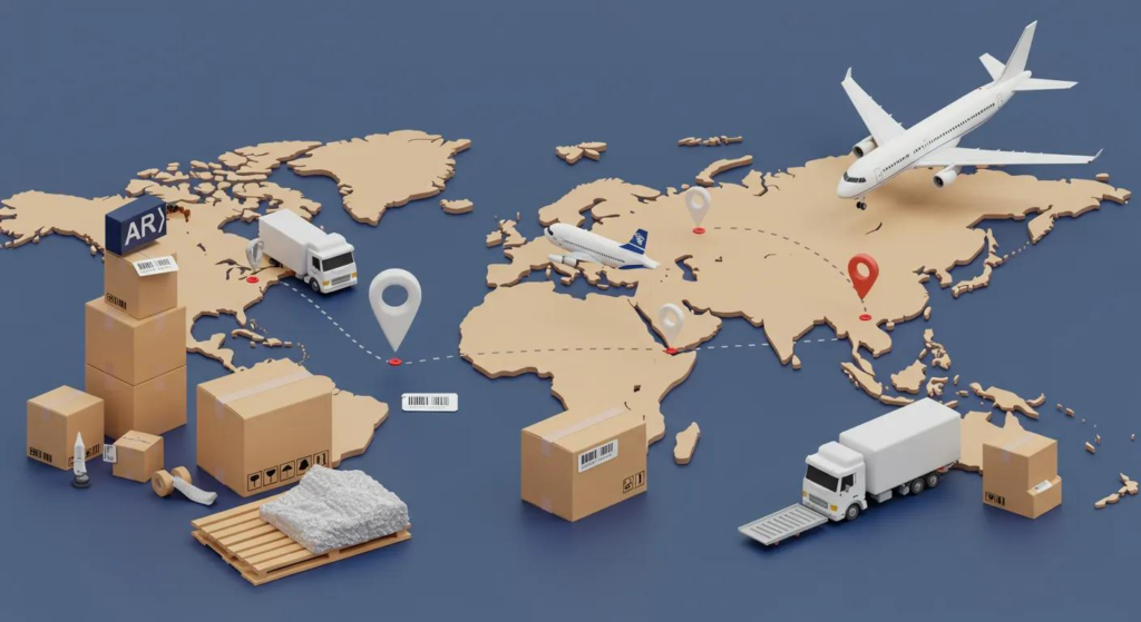  A China Buying Agent coordinates International logistics 