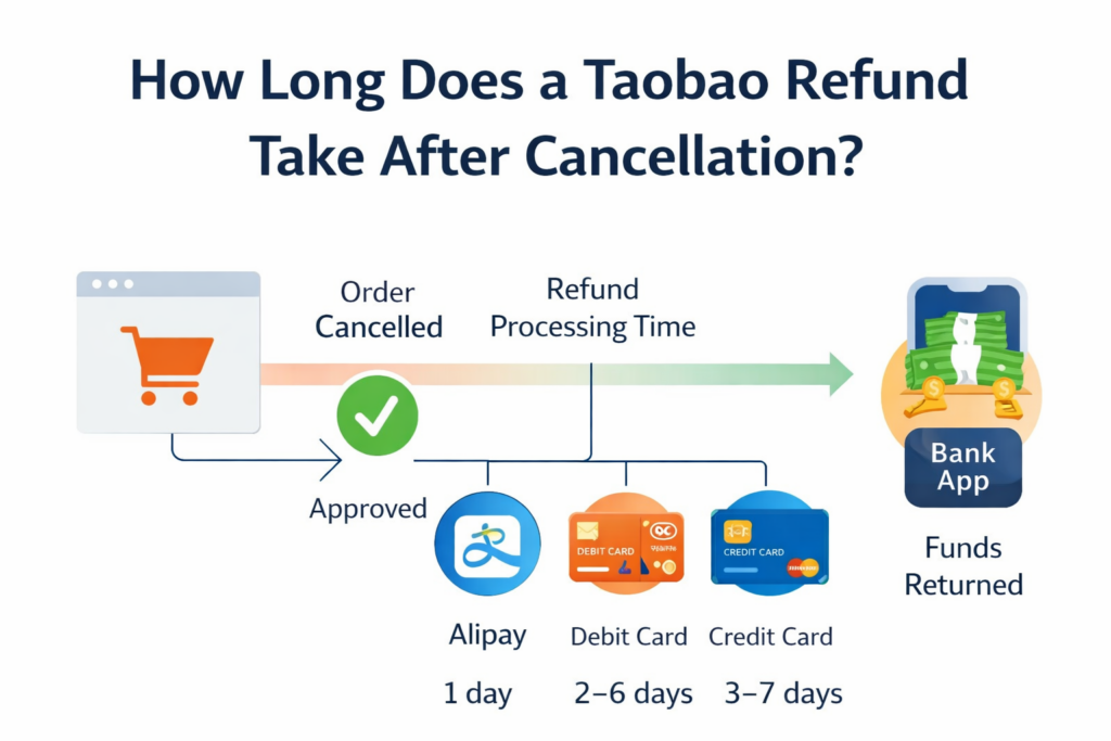 How Long Does a Taobao Refund Take After Cancellation