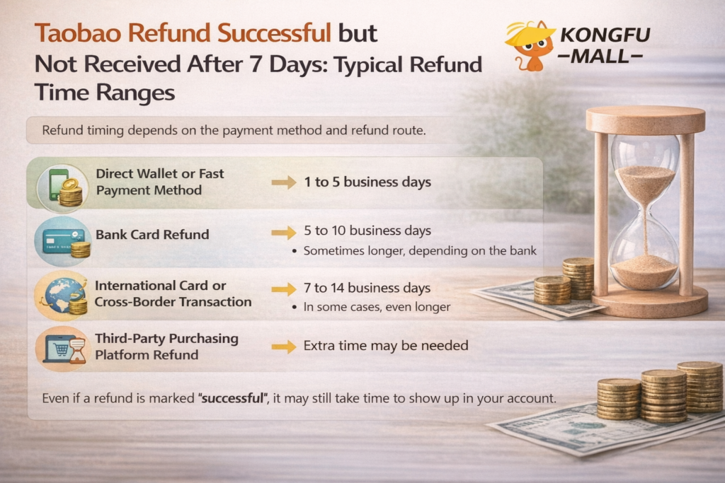Taobao Refund Successful but Not Received After 7 Days