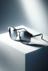 Ai generated luxury sunglasses aesthetic photography